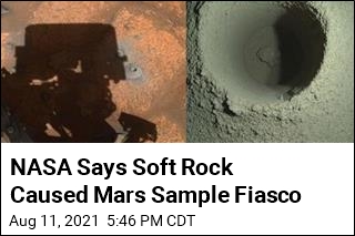 NASA Blames Soft Rock for Mars Sampling Failure