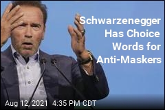 Schwarzenegger Has Choice Words for Anti-Maskers