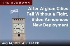 After Afghan Cities Fall Without a Fight, Biden Announces New Deployment