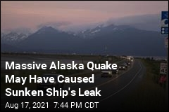 Quake May Have Triggered Leak From 1989 Shipwreck