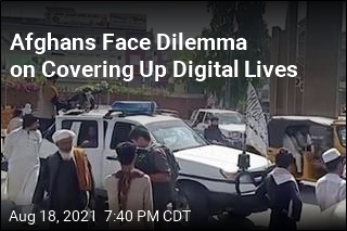 Afghans Face Dilemma on Covering Up Digital Lives