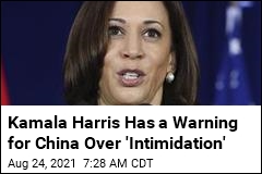 Harris: China&#39;s Moves in South China Sea Are &#39;Intimidation&#39;