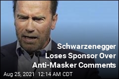 Arnold Schwarzenegger Loses Sponsor Over Remarks on Anti-Maskers