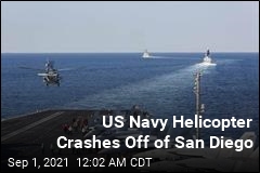 US Navy Helicopter Crashes in San Diego