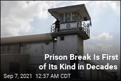 6 Palestinian Prisoners Escape Israeli Jail