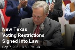 Greg Abbott Signs Texas Voting Overhaul Into Law
