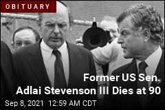Former US Sen. Adlai Stevenson III Dies at 90
