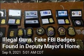 DA: Deputy Mayor Had 17 Illegal Guns, Fake FBI Badges