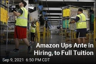 Amazon to Pay Workers' Full Tuition