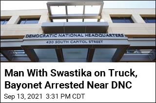 Man With Bayonet Arrested Near DNC Days Before Rally