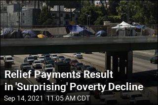 Relief Payments Result in &#39;Surprising&#39; Poverty Decline