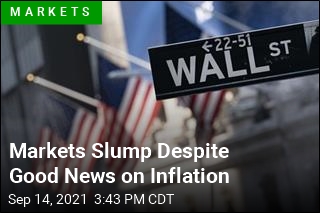 Markets Slump Despite Good News on Inflation