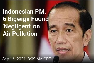 Court: Indonesian President Was Lax on Clean Air