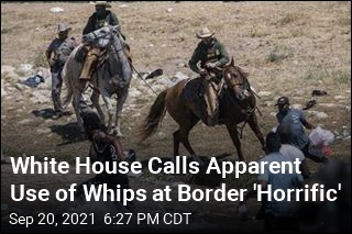 White House: Use of Whips at Border &#39;Obviously Horrific&#39;