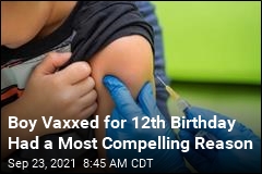 Boy Who Lost Dad to COVID Gets Vaxxed for 12th Birthday