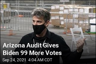Arizona Audit Gives Biden 99 More Votes