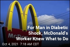 McDonald&#39;s Worker Saves the Day for Man in Diabetic Shock