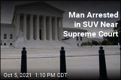 Police Arrest Man Parked at Supreme Court