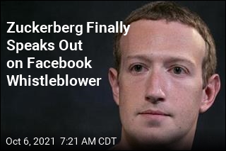 Zuckerberg on Whistleblower&#39;s Claims: &#39;Deeply Illogical&#39;