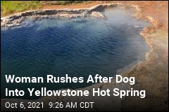 Woman Rushes After Dog Into Yellowstone Hot Spring