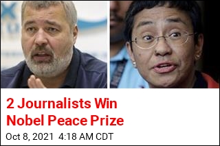 2 Journalists Win Nobel Peace Prize
