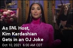 As SNL Host, Kim Kardashian Takes Aim at Herself