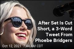 After Set Is Cut Short, a 3-Word Tweet From Phoebe Bridgers