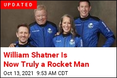 William Shatner Is Now Truly a Rocket Man