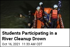 Students Participating in a River Cleanup Drown