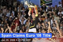 Spain Claims Euro '08 Title