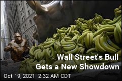 Harambe Statue Faces Off With Wall Street&#39;s Charging Bull