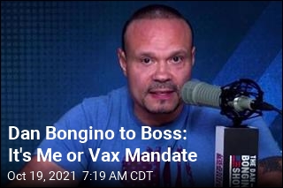 Dan Bongino Threatens to Quit Over Vaccine Mandate