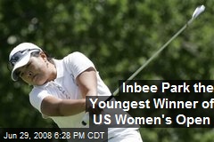 Inbee Park the Youngest Winner of US Women's Open