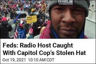 Feds: Radio Host Caught With Capitol Cop&#39;s Stolen Hat