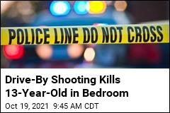 Bullet From Outside Kills 13-Year-Old in Bedroom