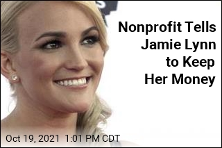 Nonprofit Doesn&#39;t Want Jamie Lynn&#39;s Book Money