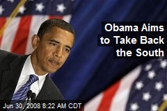 Obama Aims to Take Back the South