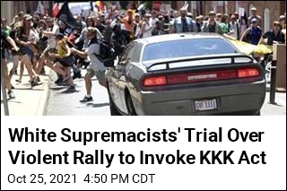 White Supremacists&#39; Trial Over Violent Rally to Invoke KKK Act