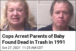 Cops Arrest Parents of Baby Found Dead in Trash in 1991