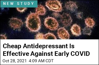 Cheap Antidepressant Is Effective Against Early COVID