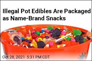 Illegal Pot Edibles Are Packaged as Name-Brand Snacks