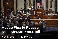 House Finally Passes $1T Infrastructure Bill