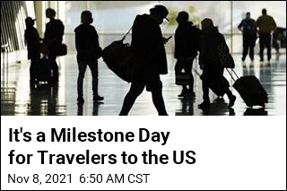 It&#39;s a Milestone Day for Travelers to the US