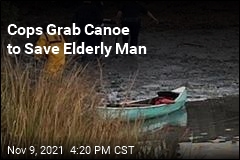 Cops Grab Canoe to Save Elderly Man