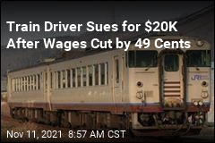 Train Driver Sues After His Wages Are Cut by 49 Cents
