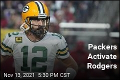 Rodgers Eligible to Play Sunday