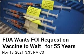FOI Request on Pfizer Data Might Wait Until 2076