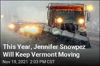 This Year, Jennifer Snowpez Will Keep Vermont Moving