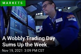A Wobbly Trading Day Sums Up the Week