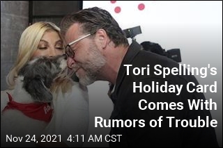 After Holiday Card, Reports of Trouble in Tori Spelling Marriage